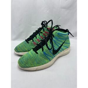 Nike Mens Lunar Flyknit‎ Chukka 554969-407 Multicolor Sneaker Shoes Size 10